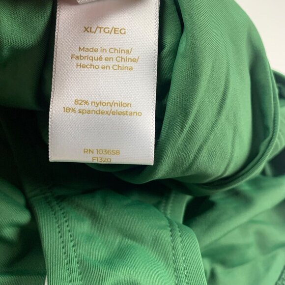 Anne Cole Womens Moss Green Solid High Waist Convertible Swim Bottom Size XL NWT - Picture 6 of 9